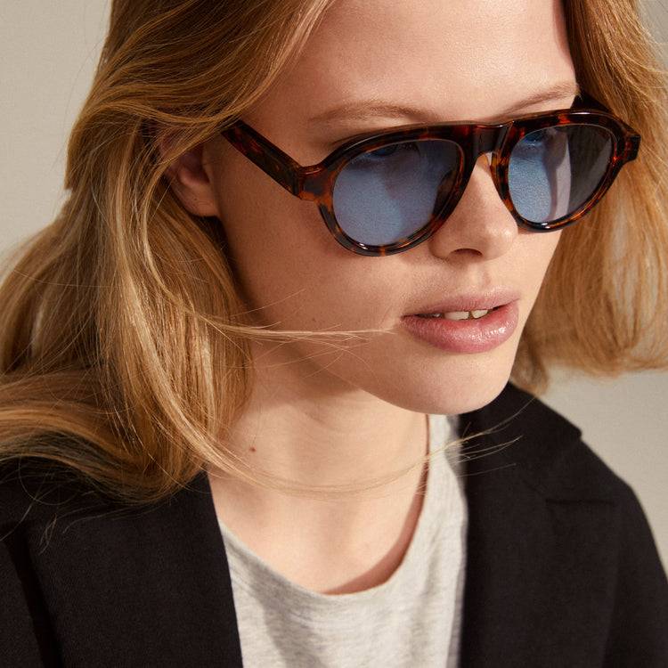 Pilgrim YARIL Recycelte Sonnenbrille Schildpatt-Braun Black Friday