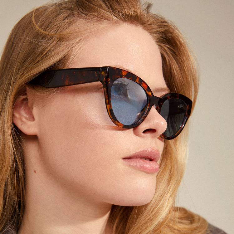 Pilgrim RAISA Recycelte Sonnenbrille Schildpatt-Braun Weihnachtsangebot