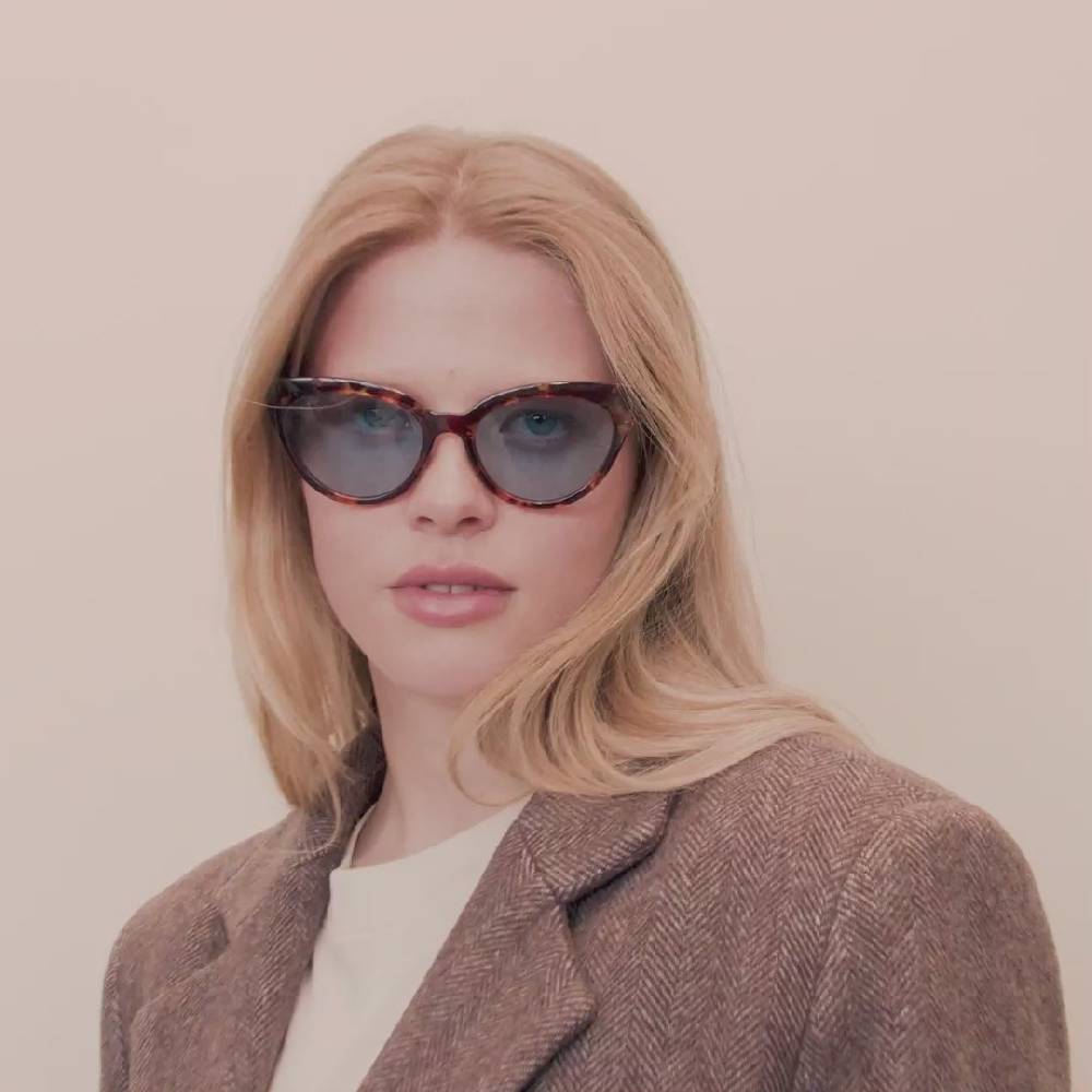 Pilgrim RAISA Recycelte Sonnenbrille Schildpatt-Braun Weihnachtsangebot