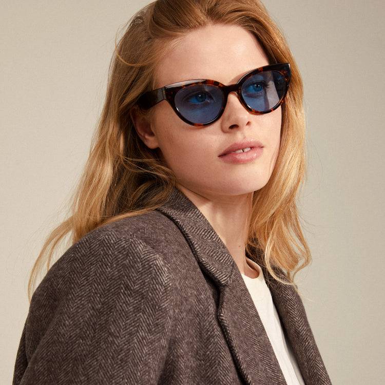 Pilgrim RAISA Recycelte Sonnenbrille Schildpatt-Braun Weihnachtsangebot