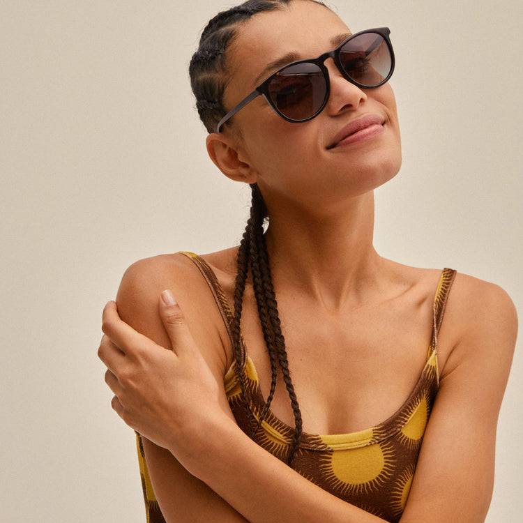 Pilgrim SAHARA Recycelte Sonnenbrille Schildpatt-Braun Osterangebot