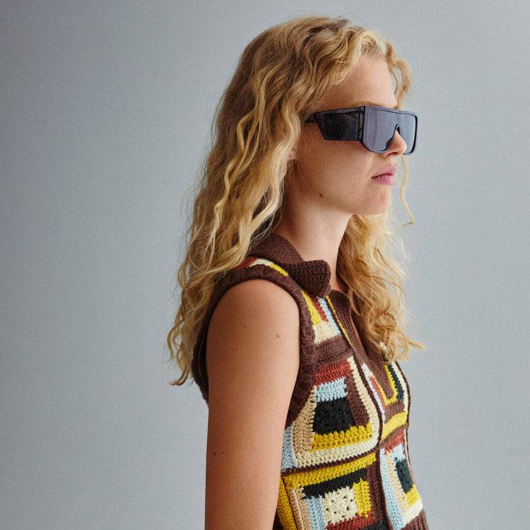 Pilgrim JOHARI Recycelte Sonnenbrille Schwarz Jubiläumsangebot