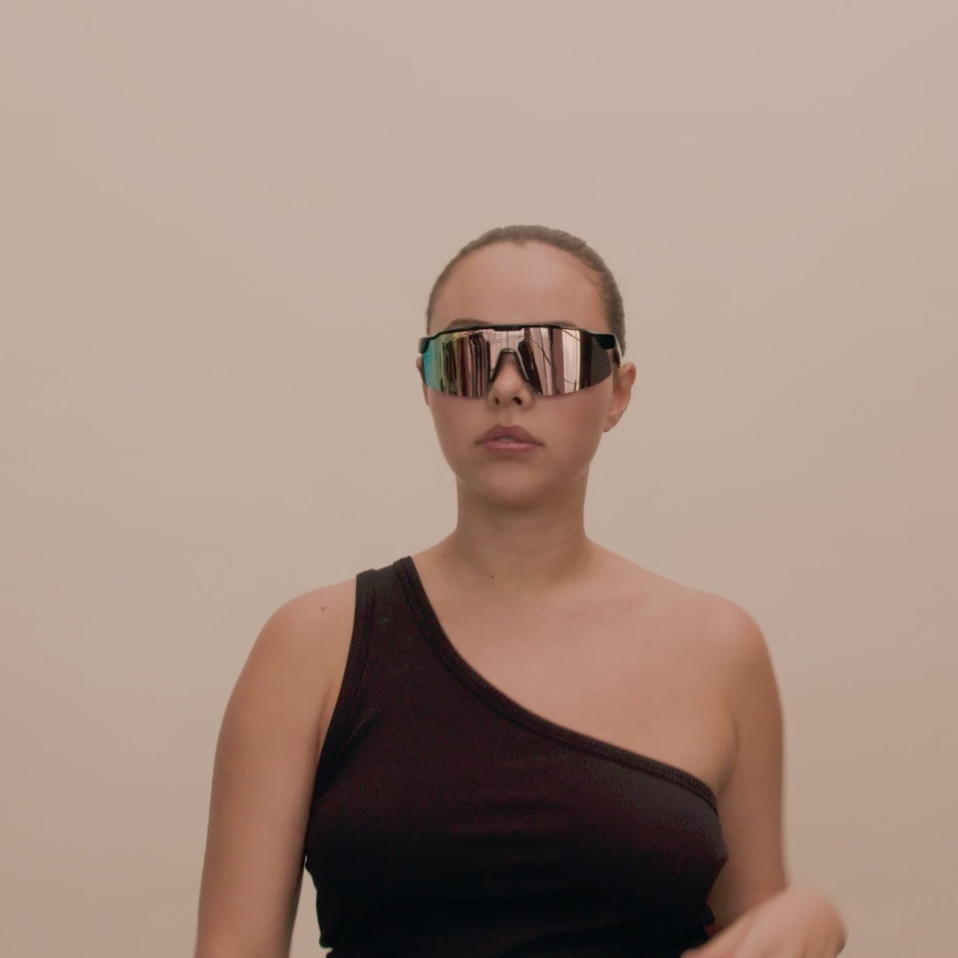 Pilgrim DEYLERT Sonnenbrille Schwarz Heißer Verkauf