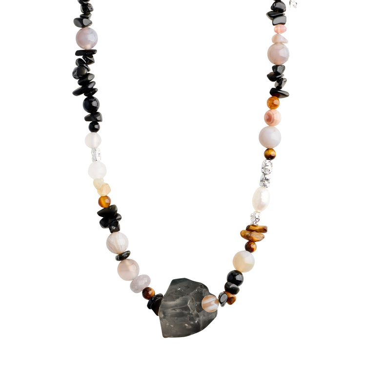 Pilgrim FLOW Halskette versilbert Sonderangebot der Fabrik