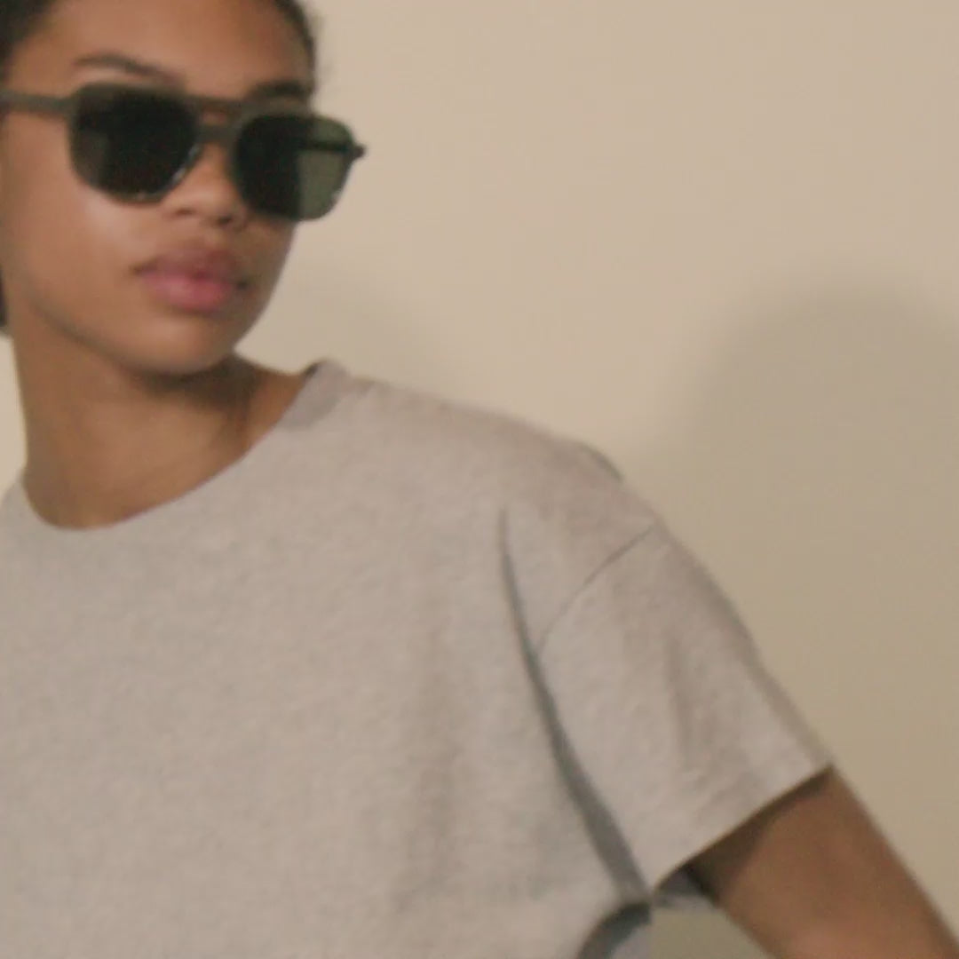 Pilgrim ELODIE Piloten-Sonnenbrille grau Online
