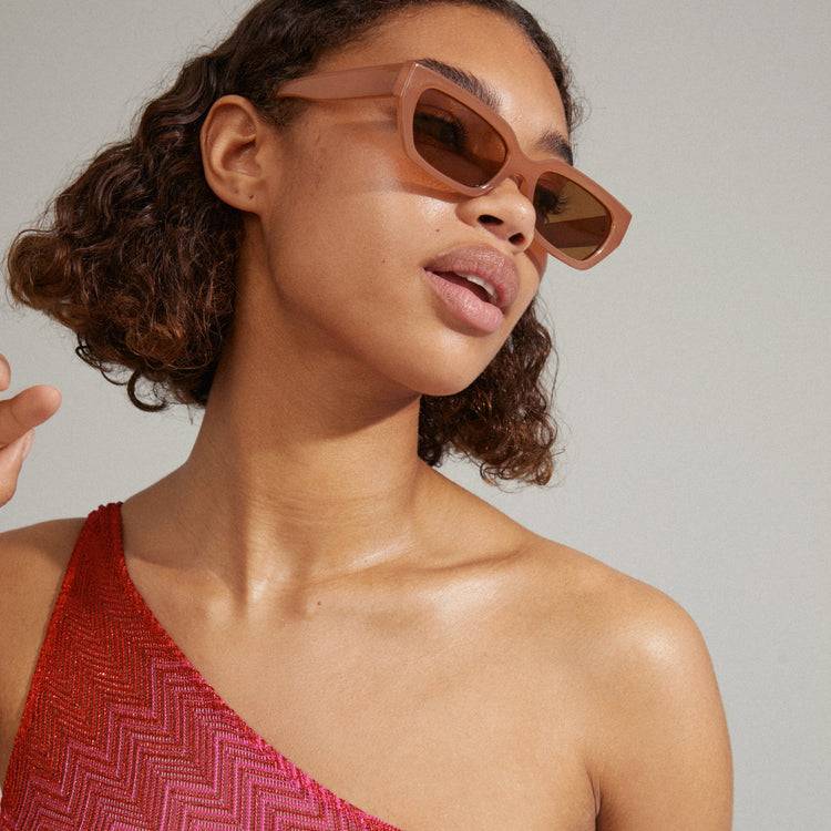 Pilgrim ORIANA Sonnenbrille hellbraun Outlet