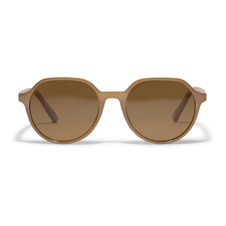Pilgrim TRIANA recycelte Sonnenbrille hellbraun Auslauf