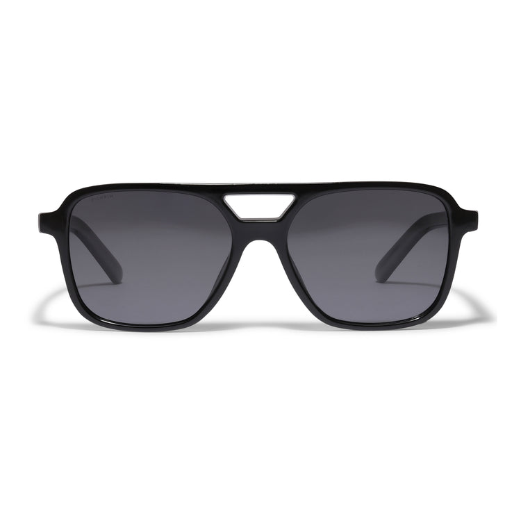 Pilgrim ELODIE recycelte Piloten-Sonnenbrille schwarz Meist gekauft