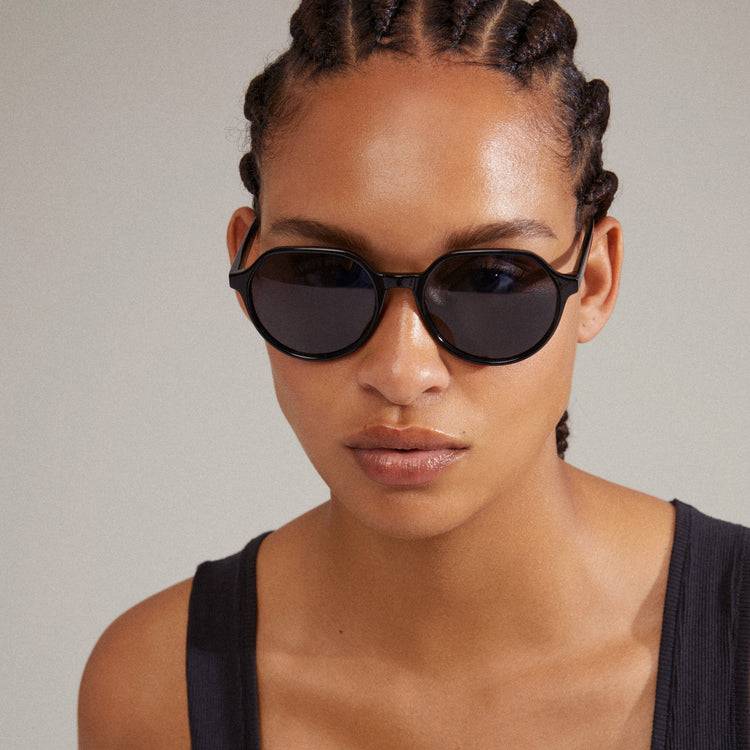 Pilgrim TRIANA recycelte Sonnenbrille schwarz Blitzverkäufe