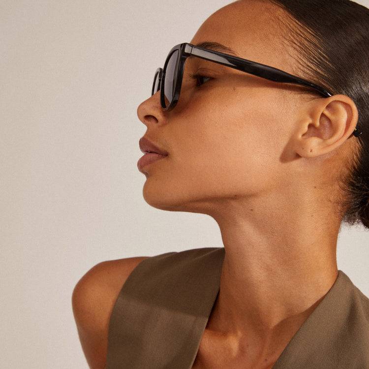 Pilgrim JAMILA recycelte Sonnenbrille schwarz Limitierter Zeitrabatt