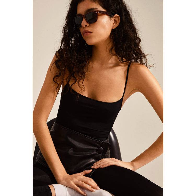Pilgrim REESE Sonnenbrille im Retro-Stil, Schildpatt braun Fabrikpreis