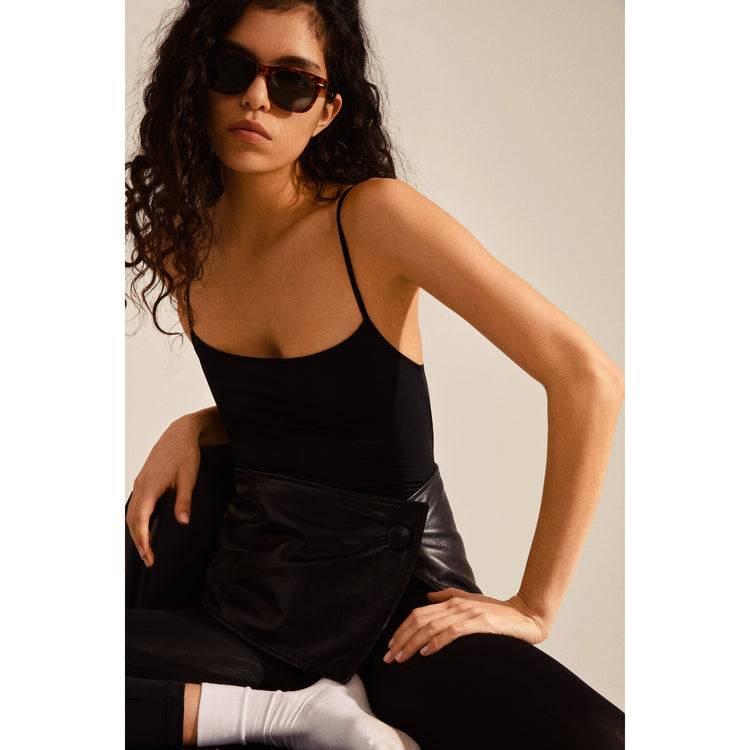 Pilgrim REESE Sonnenbrille im Retro-Stil, Schildpatt braun Fabrikpreis