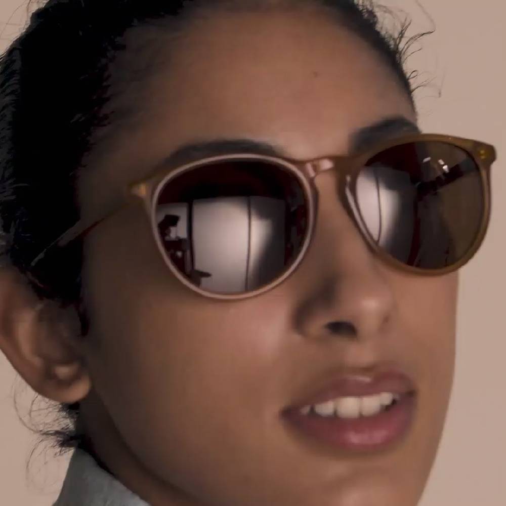 Pilgrim SAHARA Acetat Sonnenbrille hellbraun Günstig kaufen