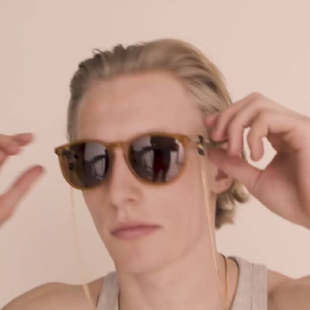 Pilgrim AJA Panzerkette für Sonnenbrille vergoldet Tägliche Deals