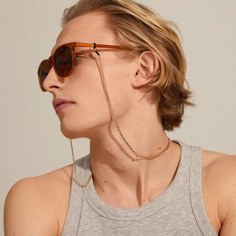 Pilgrim AJA Panzerkette für Sonnenbrille vergoldet Tägliche Deals
