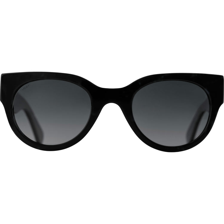 Pilgrim MALI oversized Acetat Sonnenbrille, schwarz Letzte 3 Tage