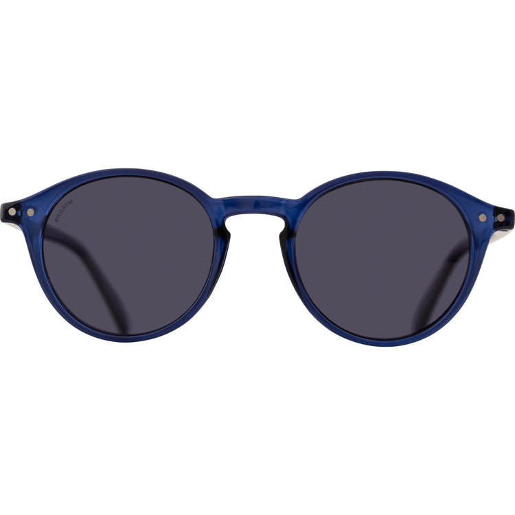 Pilgrim ROXANNE klassische runde Sonnenbrille, blau Neueste Stile