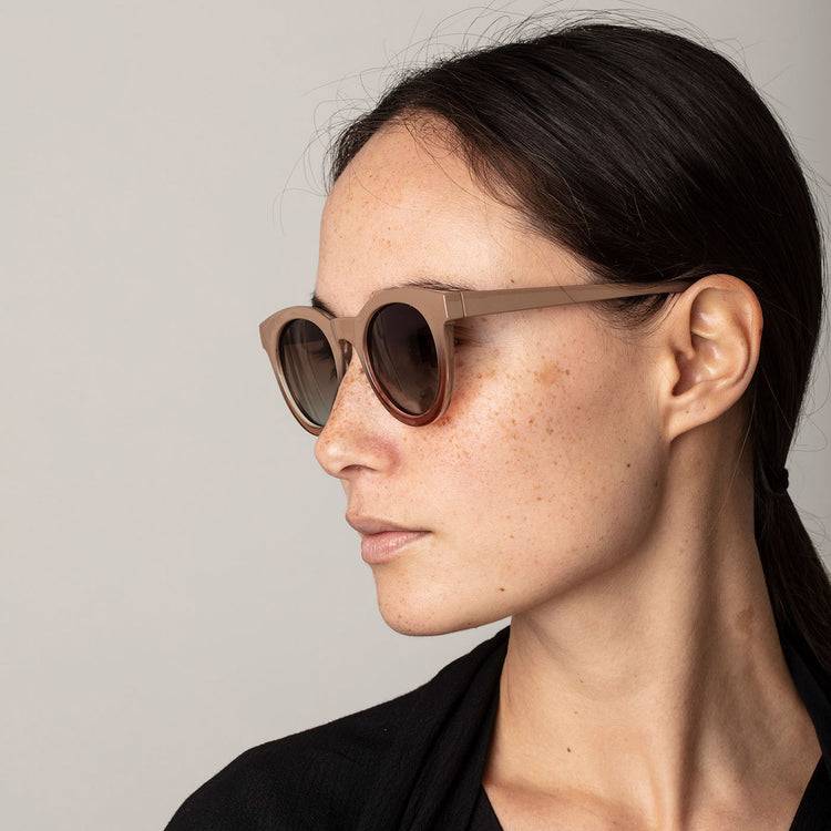 Pilgrim TAMARA Sonnenbrille, braun/beige Sonderangebot der Fabrik