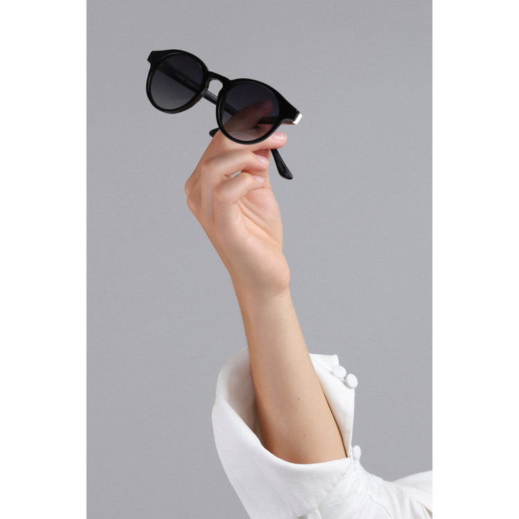 Pilgrim Sonnenbrille : Meriel : Schwarz Heißer Verkauf