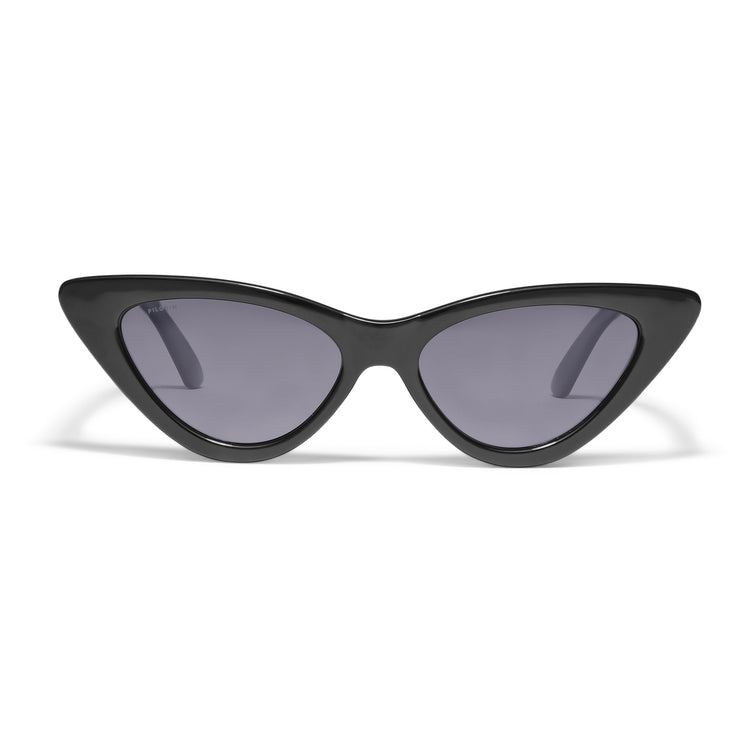 Pilgrim JOSELINE Cat-Eye-Sonnenbrille schwarz Neueste Mode