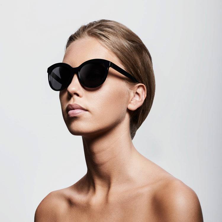 Pilgrim TULIA Cat-Eye-Sonnenbrille schwarz Zeitlich begrenztes Angebot