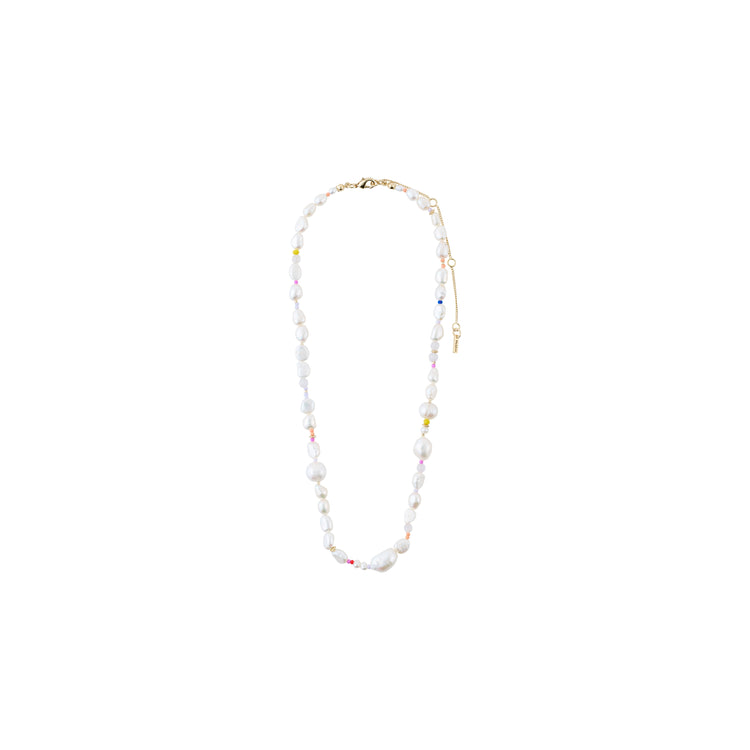 Pilgrim RAMONA freshwater pearl necklace gold-plated Sonderangebot der Fabrik