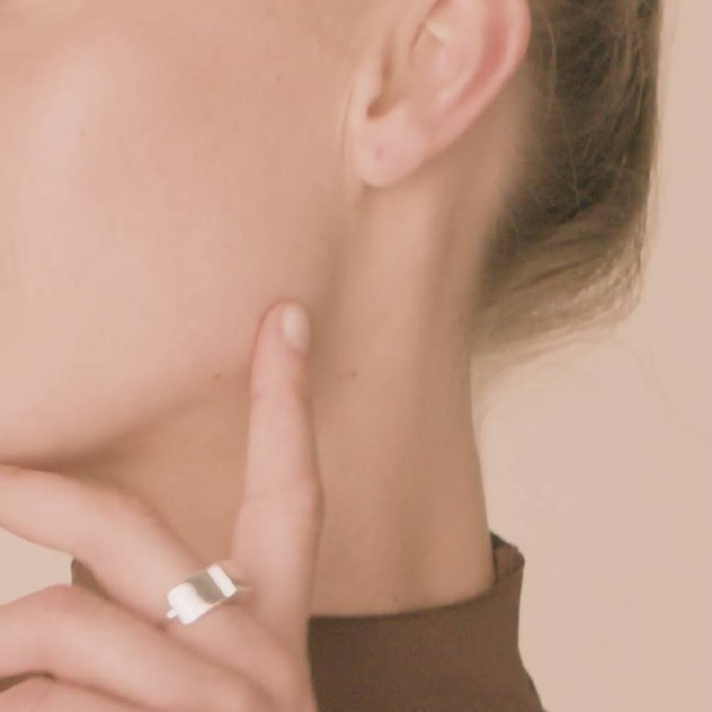 Pilgrim FRIENDS Ring, versilbert Im Verkauf