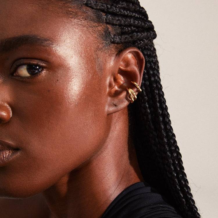 Pilgrim LISETTE Earcuffs, vergoldet Fabrikverkauf