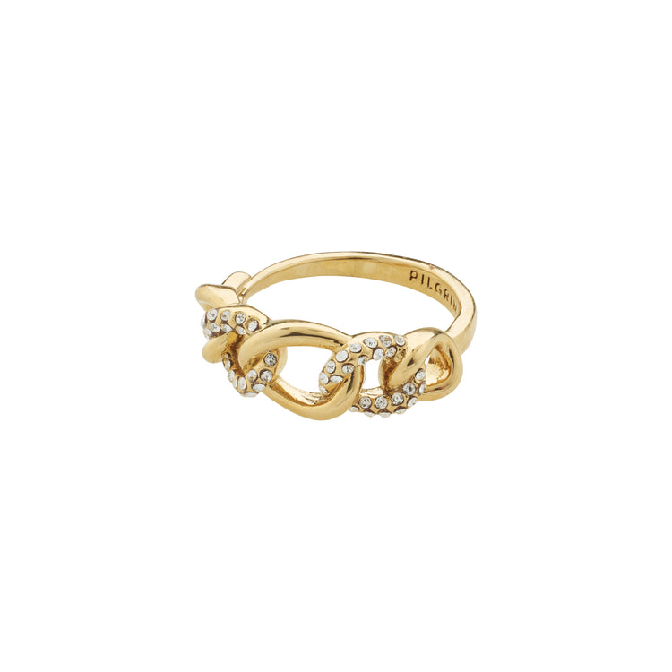 Pilgrim WRENLEY recycelter Ring vergoldet Vatertagsangebot