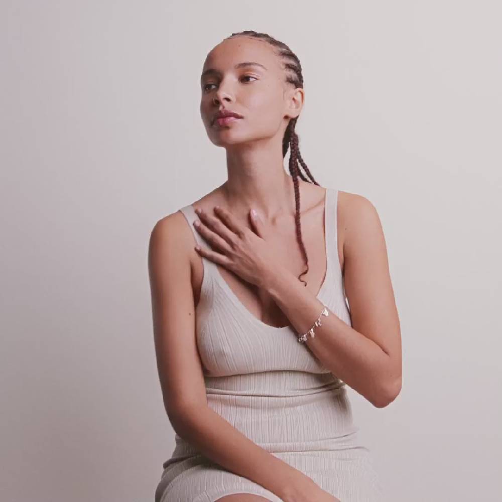 Pilgrim PRUCENCE recyceltes Armband versilbert Riesige Rabatte