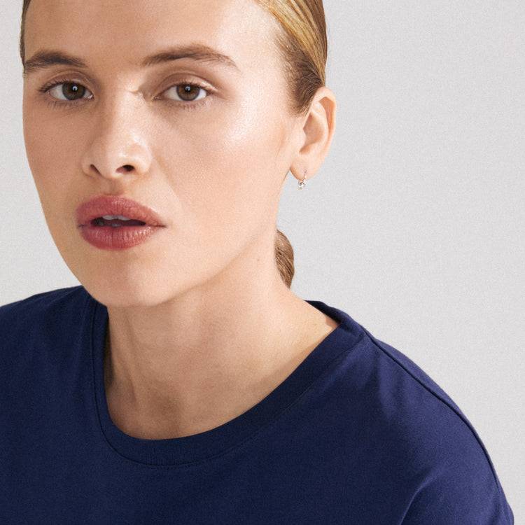 Pilgrim KRISTINE recycelter, einzelner Ohrring versilbert Cyber Monday