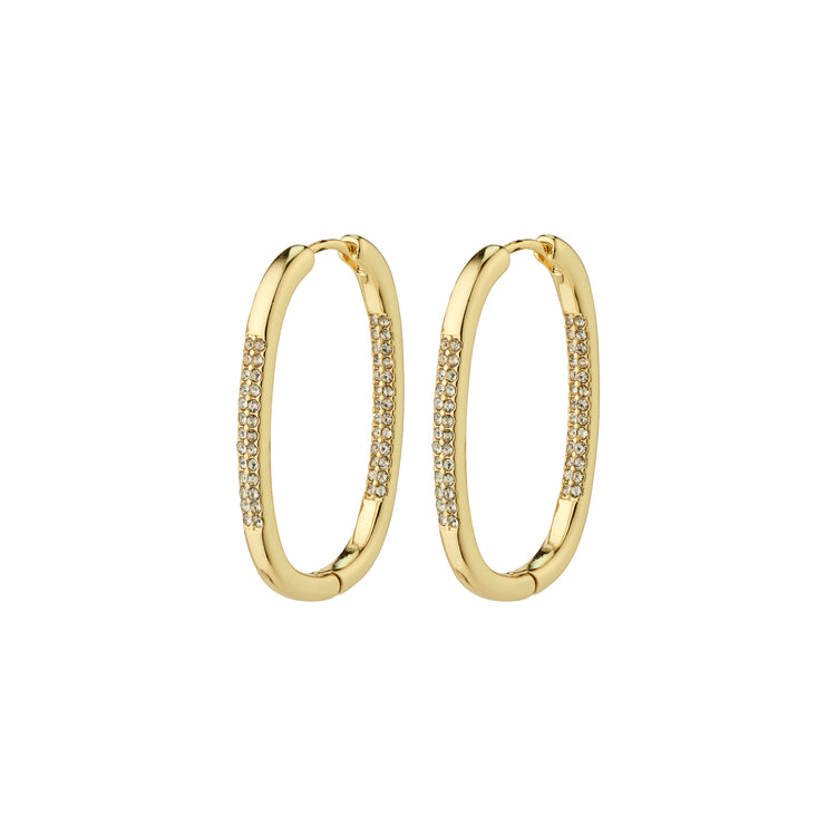 Pilgrim STAR recycelte Hoops vergoldet Flash Sale