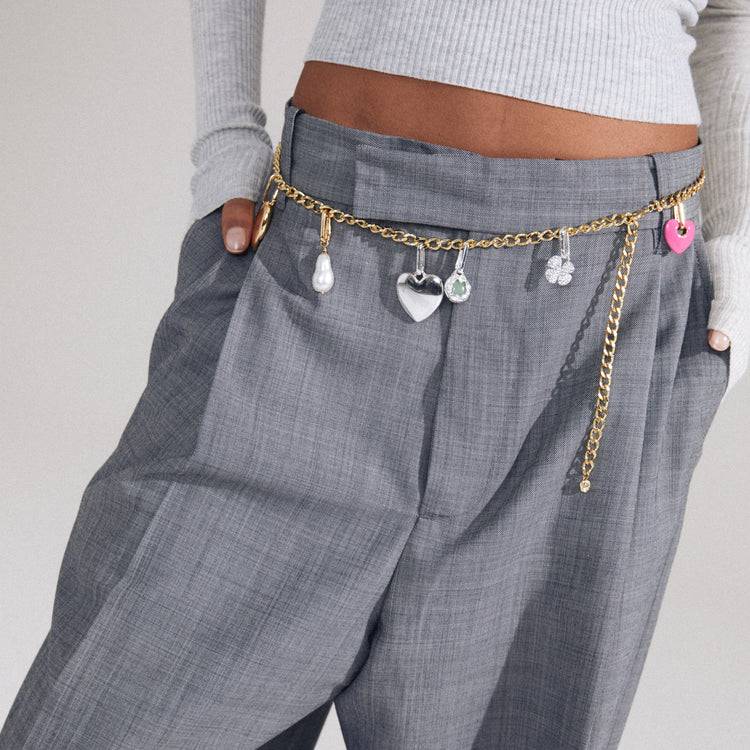 Pilgrim CHARM recycelte Panzerhalskette vergoldet Outlet