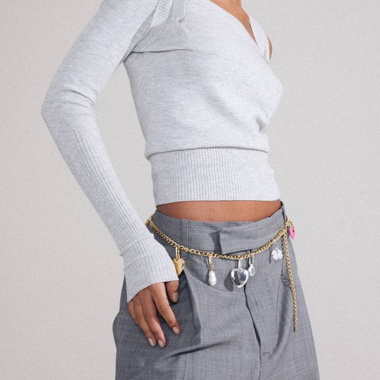 Pilgrim CHARM recycelte Panzerhalskette vergoldet Outlet