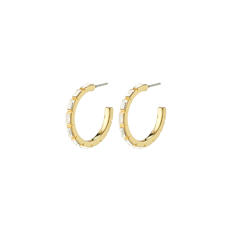 Pilgrim RUE recycelte Hoops vergoldet im Angebot