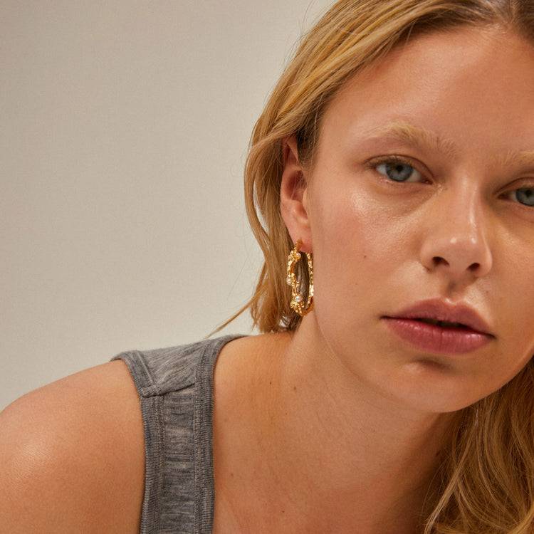 Pilgrim RAELYNN recycelte Hoops vergoldet JETZT KAUFEN