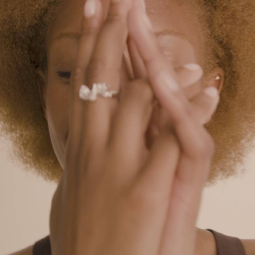 Pilgrim RAELYNN recycelter Ring versilbert Bis zu 50% Rabatt