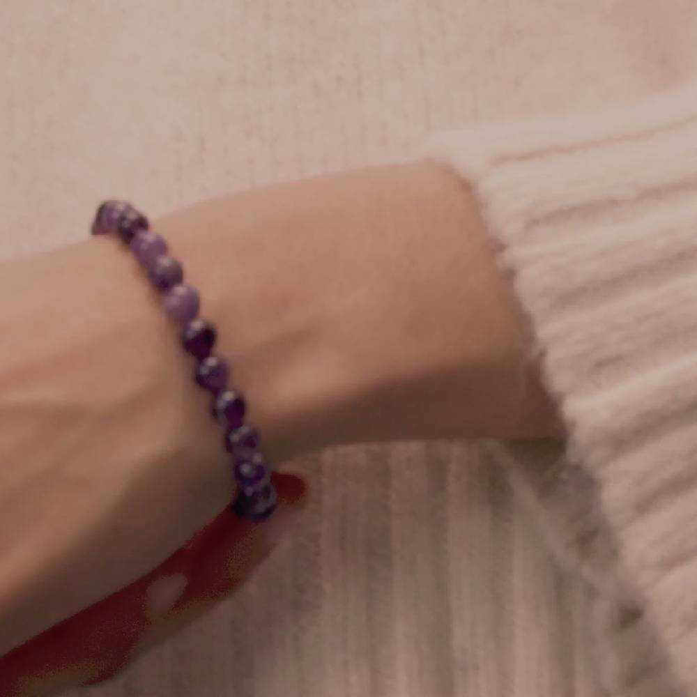 Pilgrim HEILSTEINE Armband mit Amethyst Im Verkauf