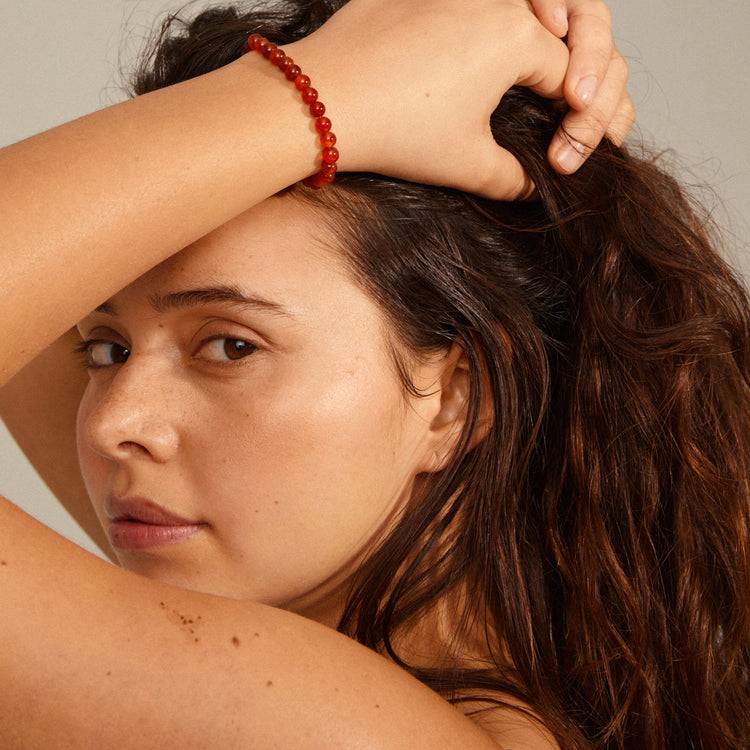 Pilgrim HEILSTEINE Armband mit rotem Achat zollfrei