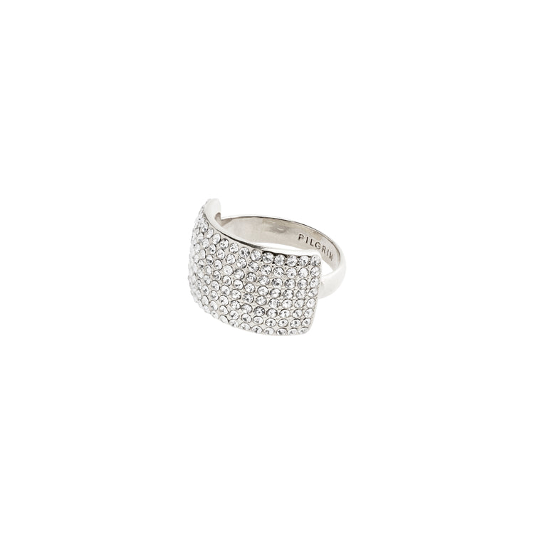 Pilgrim ASPEN recycelte Kristall Ring versilbert Online