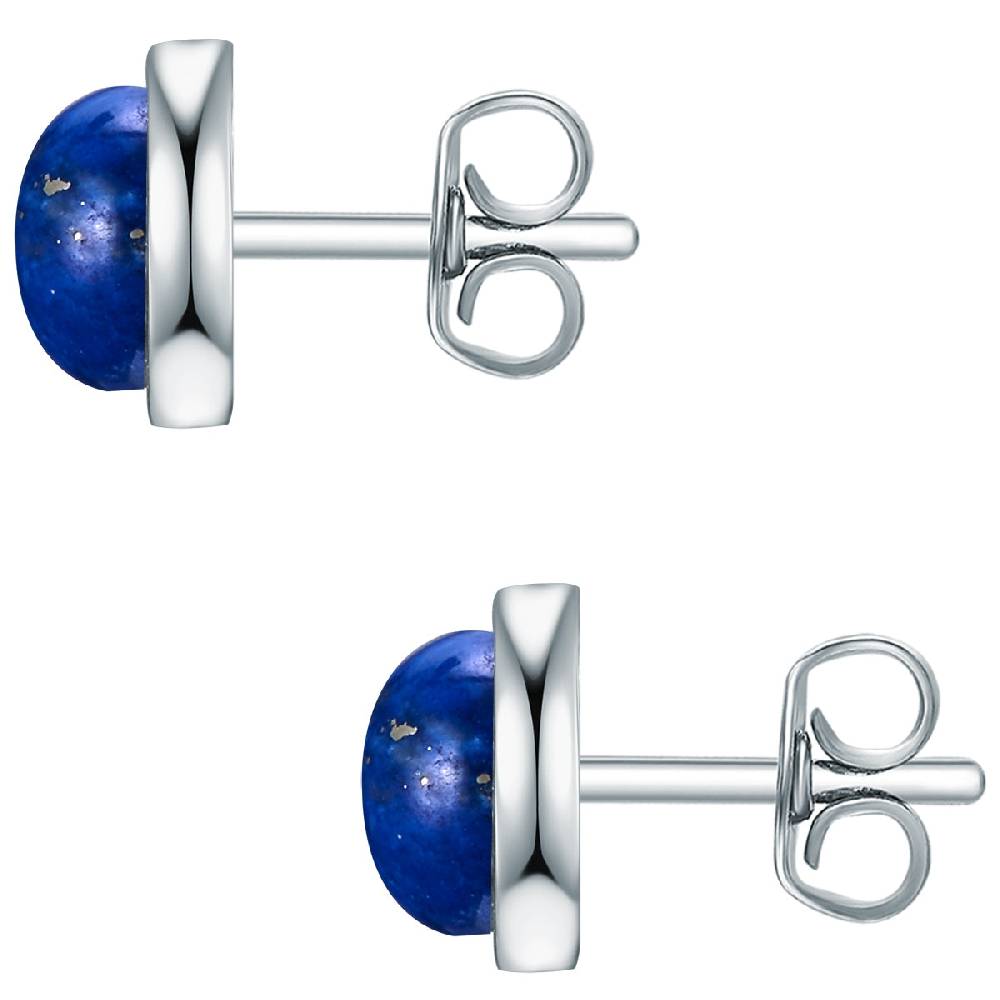 Rafaela Donata Ohrstecker Sterling Silber Lapislazuli Sonderangebot der Fabrik