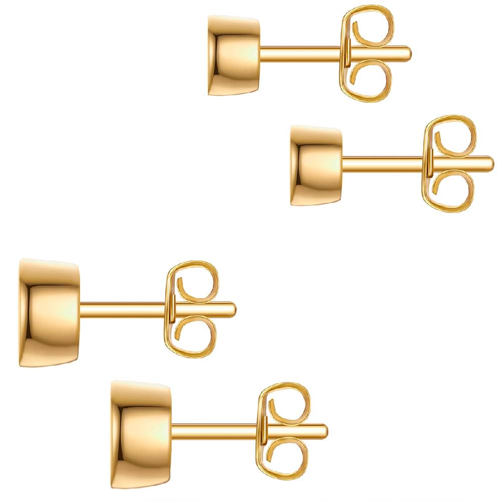 Rafaela Donata 2er Set Ohrstecker Sterling Silber gelbgold Zirkonia weiß Bis zu 55% Rabatt