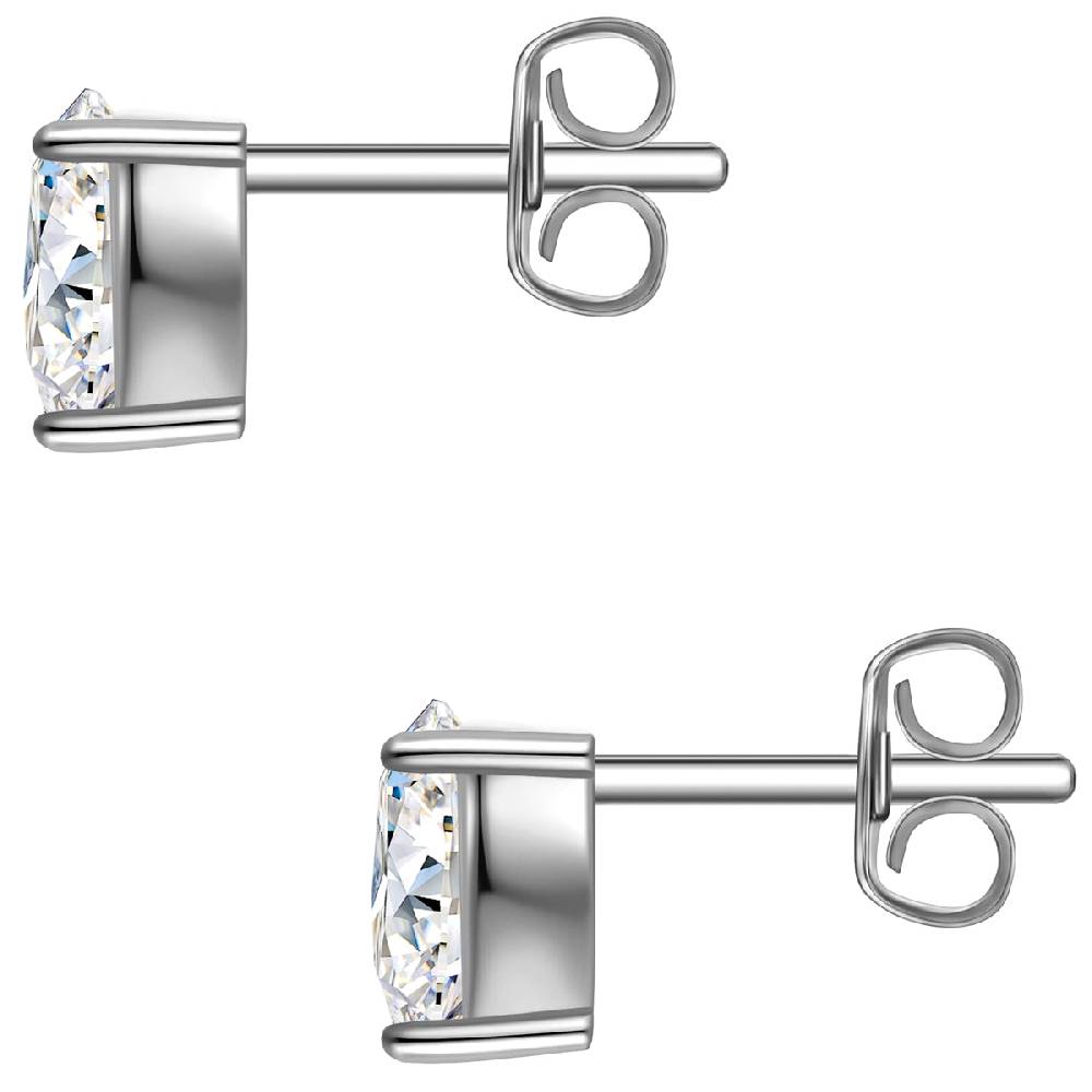 Rafaela Donata Ohrstecker Sterling Silber Zirkonia weiß Clearance-Verkauf