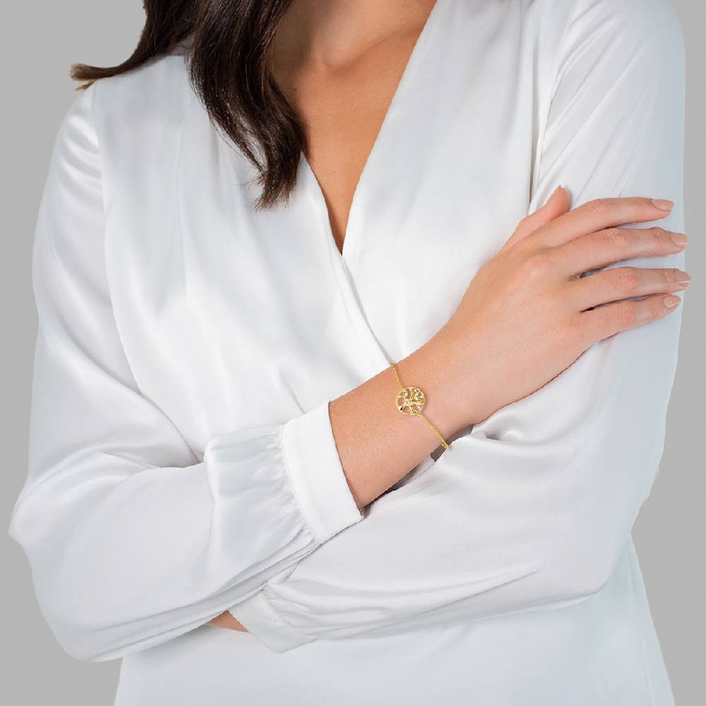Rafaela Donata Armband Sterling Silber gelbgold Zirkonia weiß 2025