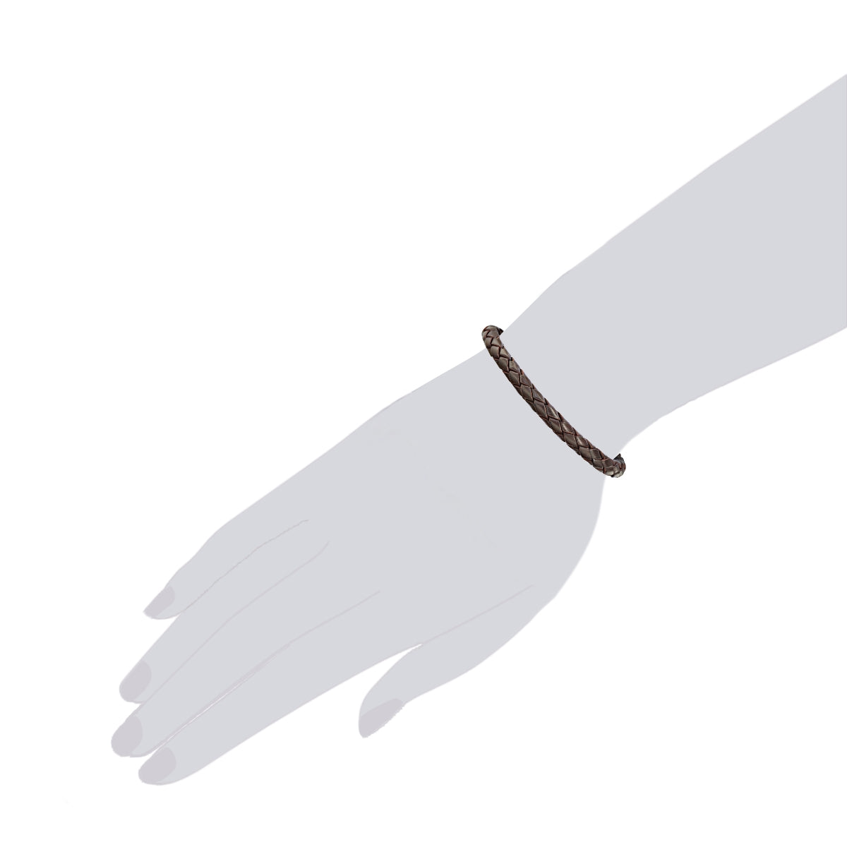 Rafaela Donata Armband dunkelbraun Günstiger Verkauf