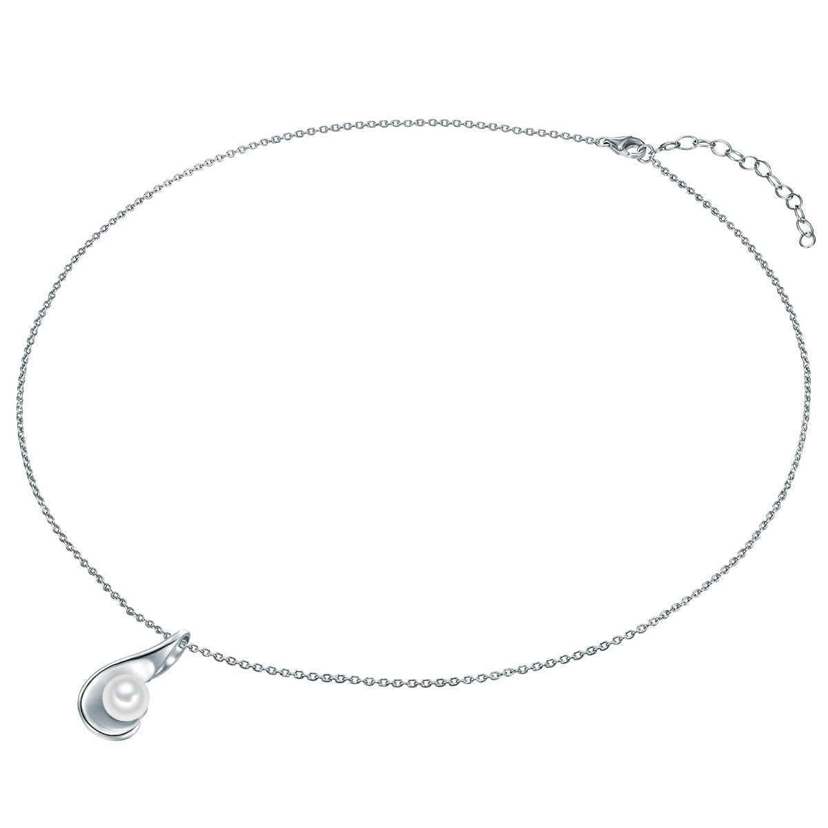Rafaela Donata Kette mit Anhänger Sterling Silber Süßwasser-Zuchtperle weiß Blitzangebot