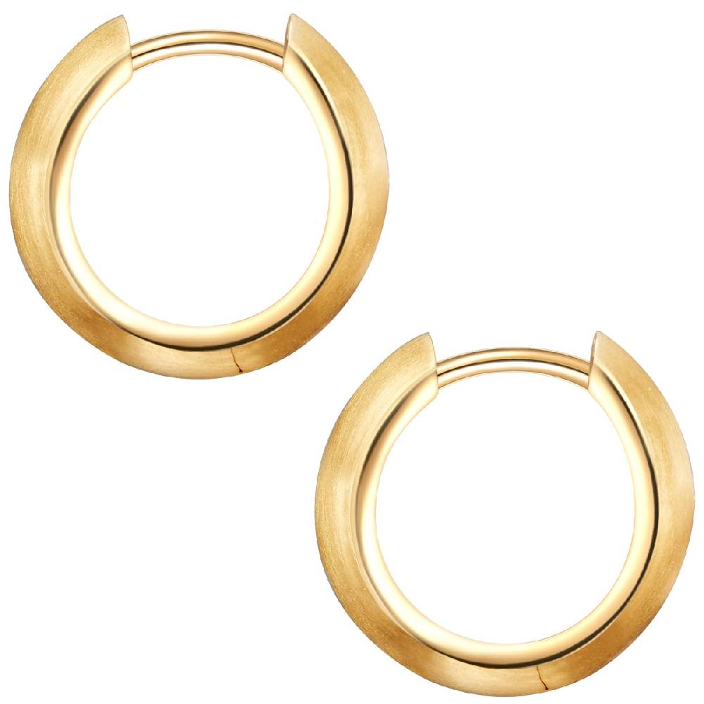 Rafaela Donata Creolen Sterling Silber gelbgold Bis zu 50% Rabatt