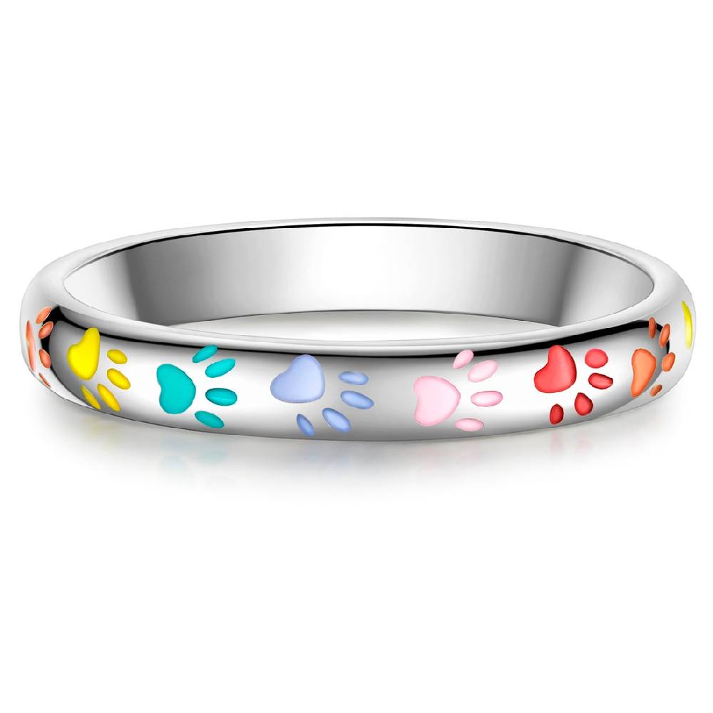 Rafaela Donata Ring Sterling Silber Emaille multicolor 50% Rabatt mit kostenlosem Versand