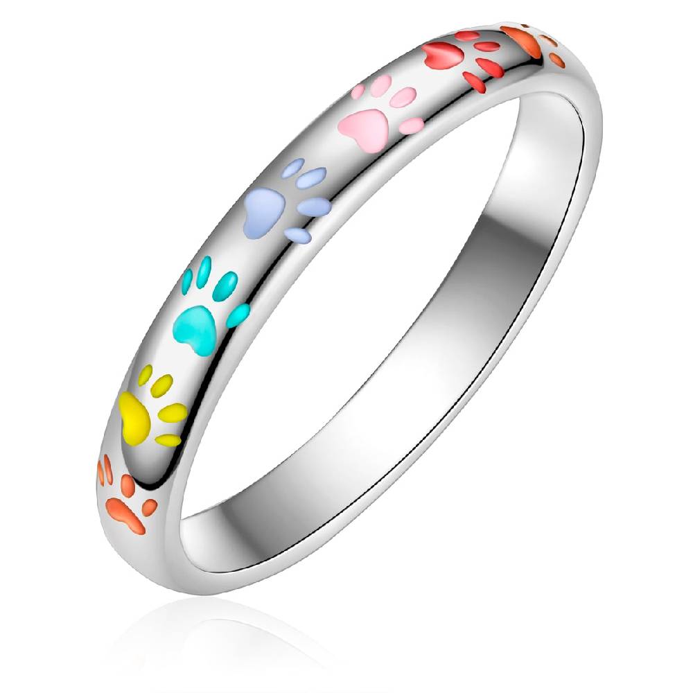 Rafaela Donata Ring Sterling Silber Emaille multicolor 50% Rabatt mit kostenlosem Versand