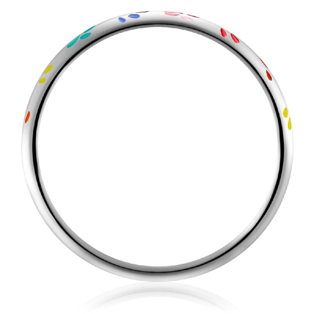 Rafaela Donata Ring Sterling Silber Emaille multicolor 50% Rabatt mit kostenlosem Versand
